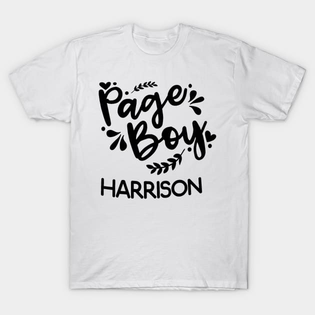 Page Boy Harrison T-Shirt by MohamedKhaled1